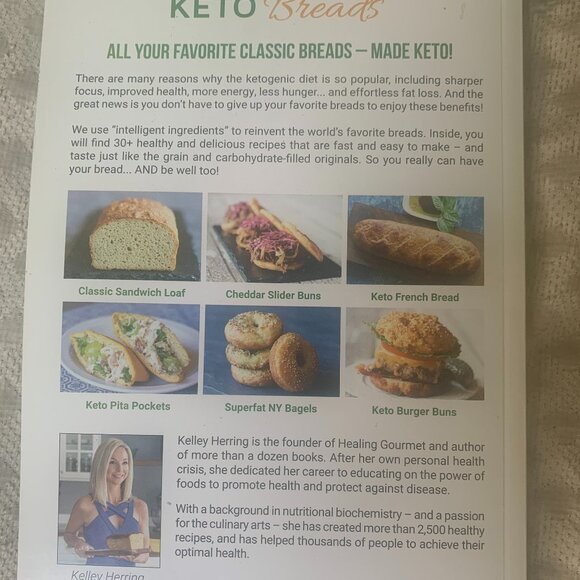 Keto Bread Cookbook - Picture 3 of 3